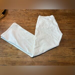 Levi's 515 Crisp Euro White Boot Cut Jeans Casual Coastal Summer  14M